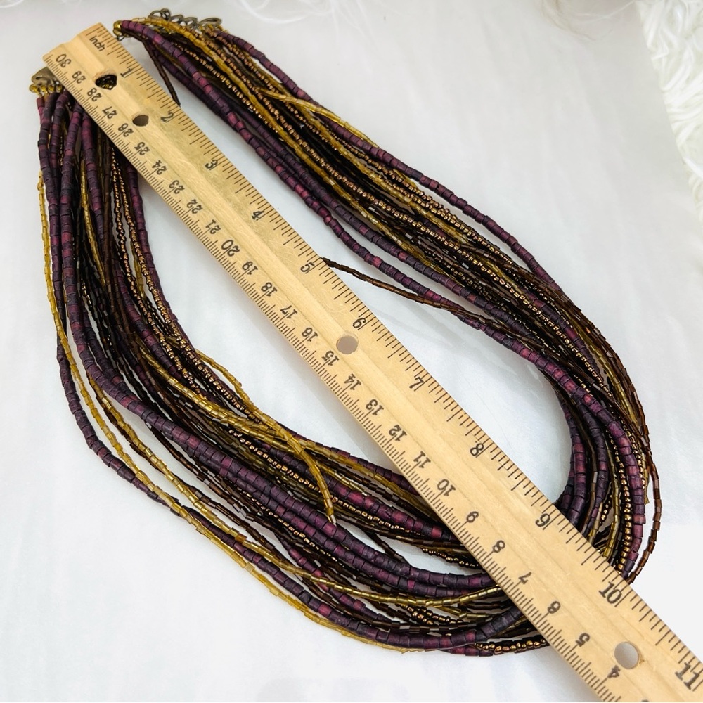 Pretty Multi Stranded, Bohemian Chic Costume Neck… - image 7